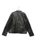 LEVI'S (リーバイス) 【古着】レザージャケット ブラック サイズ:L：12800円
