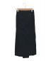 ISSEY MIYAKE (イッセイミヤケ) ラップスカート ブラック サイズ:1：9800円