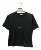 Saint Laurent Parisサンローランパリ）の古着「ロゴTシャツ」｜ブラック