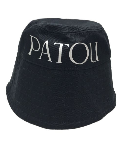 patou（パトゥ）patou (パトゥ) バケットハット ブラック サイズ:SIZE XS-Sの古着・服飾アイテム
