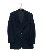 Yohji Yamamoto pour hommeヨウジヤマモト プールオム）の古着「3Bジャケット」｜ブラック