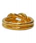 HERMES (エルメス) アタメスカーフリング ゴールドカラー サイズ:8号：9800円