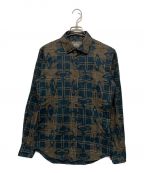 Vivienne Westwood manヴィヴィアン ウェストウッド マン）の古着「オーブプリントシャツ」｜ネイビー
