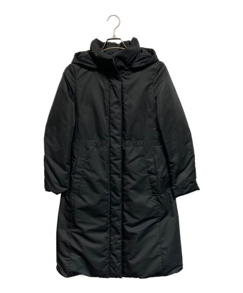 icB（アイシービー）icB (アイシービー) シームレス スタンドカラー ダウンコート ブラック サイズ:SIZE 4の古着・服飾アイテム