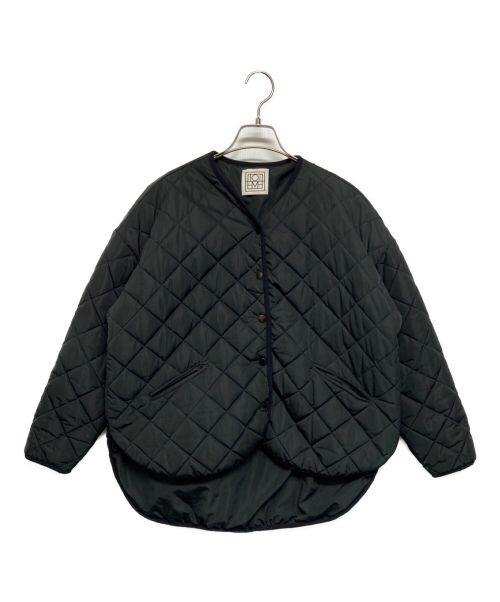 toteme（トーテム）toteme (トーテム) オーバーサイズキルティングジャケット ブラック サイズ:SIZE XSの古着・服飾アイテム