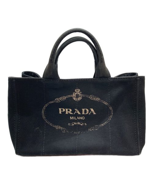 PRADA（プラダ）PRADA (プラダ) カナパ トートバッグ ブラックの古着・服飾アイテム