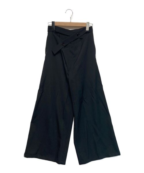 LIMI feu（リミフゥ）LIMI feu (リミフゥ) クロスベルトパンツ ブラック サイズ:SIZE 2の古着・服飾アイテム