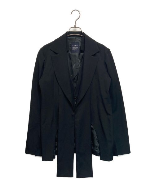 LIMI feu（リミフゥ）LIMI feu (リミフゥ) デザインジャケット ブラック サイズ:SIZE 2の古着・服飾アイテム