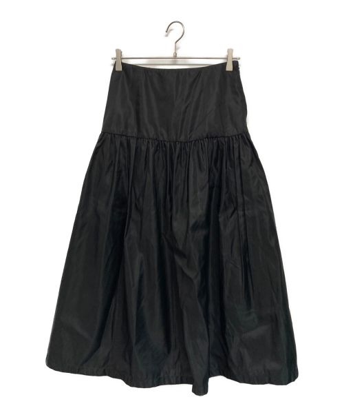 forme（フォルメ）forme (フォルメ) ギャザースカート ブラック サイズ:SIZE Freeの古着・服飾アイテム