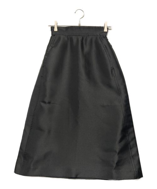 machatt（マチャット）machatt (マチャット) サテンツイルスカート ブラック サイズ:SIZE 36 未使用品の古着・服飾アイテム