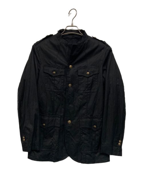 NEIL BARRETT（ニールバレット）NEIL BARRETT (ニールバレット) カットオフミリタリージャケット ブラック サイズ:SIZE 44の古着・服飾アイテム