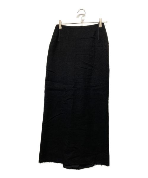 YOHJI YAMAMOTO（ヨウジヤマモト）YOHJI YAMAMOTO (ヨウジヤマモト) ジップスカート ブラック サイズ:SIZE 1の古着・服飾アイテム