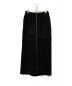 YOHJI YAMAMOTO (ヨウジヤマモト) ジップスカート ブラック サイズ:SIZE 1：9800円