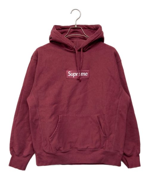SUPREME（シュプリーム）SUPREME (シュプリーム) Box Logo Hooded Sweatshirt プラム サイズ:SIZE Mの古着・服飾アイテム