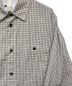 中古・古着 MHL (エムエイチエル) GRID CHECK COTTONシャツ ホワイト サイズ:L 未使用品：10000円