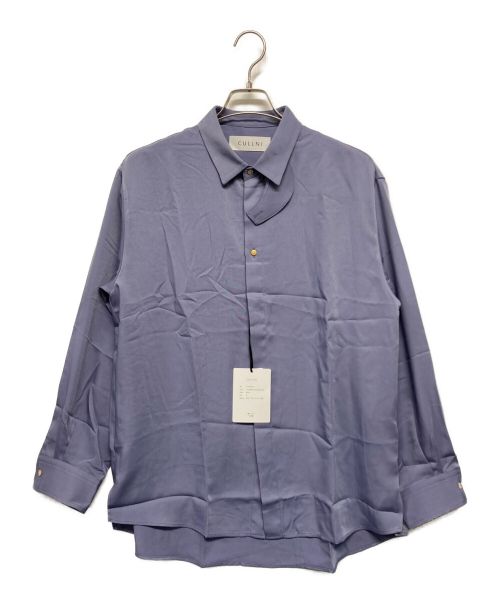 CULLNI（クルニ）CULLNI (クルニ) チンストラップシャツ ブルー サイズ:SIZE 2 未使用品の古着・服飾アイテム