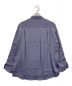 CULLNI (クルニ) チンストラップシャツ ブルー サイズ:SIZE 2 未使用品：13000円