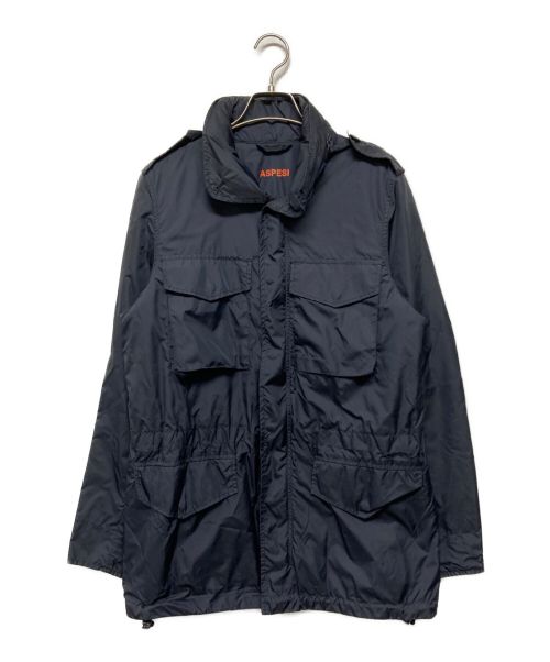 ASPESI（アスペジ）ASPESI (アスペジ) ナイロンソリッドM-65フィールドジャケット ネイビー サイズ:SIZE XXSの古着・服飾アイテム