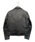 ADDICT CLOTHES (アディクト クローズ) シープレザージャケット ブラック サイズ:SIZE 42：100000円