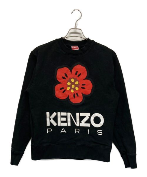 KENZO（ケンゾー）KENZO (ケンゾー) boke flower プリントスウェット ブラック サイズ:SIZE XSの古着・服飾アイテム