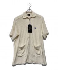 Needles (ニードルズ) Italian Collar Shirt - LI/PE Pile Jersey ホワイト サイズ:SIZE M