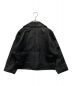 DIESEL Black Gold (ディーゼル ブラック ゴールド) L-HAZELライダースジャケット ブラック サイズ:SIZE 34 未使用品：27000円