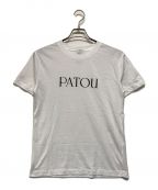 patouパトゥ）の古着「オーガニックコットン パトゥロゴTシャツ」｜ホワイト
