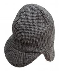 KIJIMA TAKAYUKI (キジマタカユキ) CLANE (クラネ) WOOL KNIT EAR CAP グレー