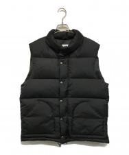 SIERRA DESIGNS (シエラデザインズ) ジップダウンベスト ブラック サイズ:L