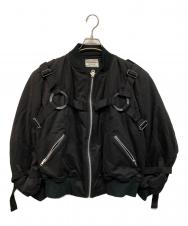 UNFINISHED (アンフィニシュト) TYPE PボンテージMA-1 ブラック サイズ:不明