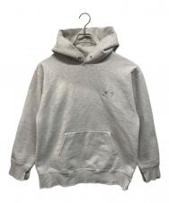 ANCELLM (アンセルム) NEW YEAR SWEAT HOODIE(ニュー イヤー スウェット フーディー) グレー サイズ:OS(ONE SIZE)