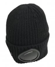 C.P COMPANY (シーピーカンパニー) GOGGLES KNIT CAP ブラック