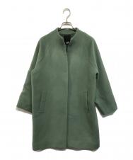 NOMBRE IMPAIR (ノンブルアンペール) ウールシャギーボトルネックコート グリーン サイズ:FREE