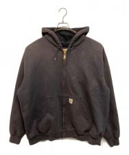 CarHartt (カーハート) ZIP UP HOODIE PARKA(ジップアップ フーディー パーカー) ブラック サイズ:XXL
