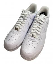 NIKE (ナイキ) Supreme (シュプリーム) エアフォース 1 ローカットスニーカー ホワイト サイズ:28.5cm