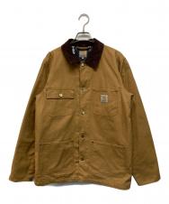 CarHartt (カーハート) 裏地ネイティブ柄 ミシガンチョアコート ベージュ サイズ:M
