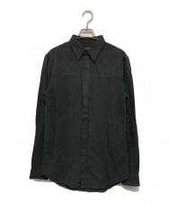 MARCELO BURLON (マルセロバーロン) HOYADA SHIRT(ホヤダ シャツ) モード ブラック サイズ:S 未使用品
