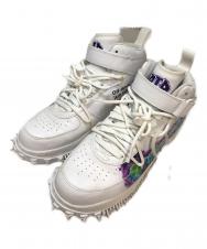 NIKE (ナイキ) OFFWHITE (オフホワイト) Air Force 1 Mid Graffiti ホワイト サイズ:27cm