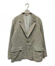 AURALEE (オーラリー) WASHED CORDUROY JACKET（ウォッシュド コーデュロイ ジャケット） グリーン サイズ:SIZE 5