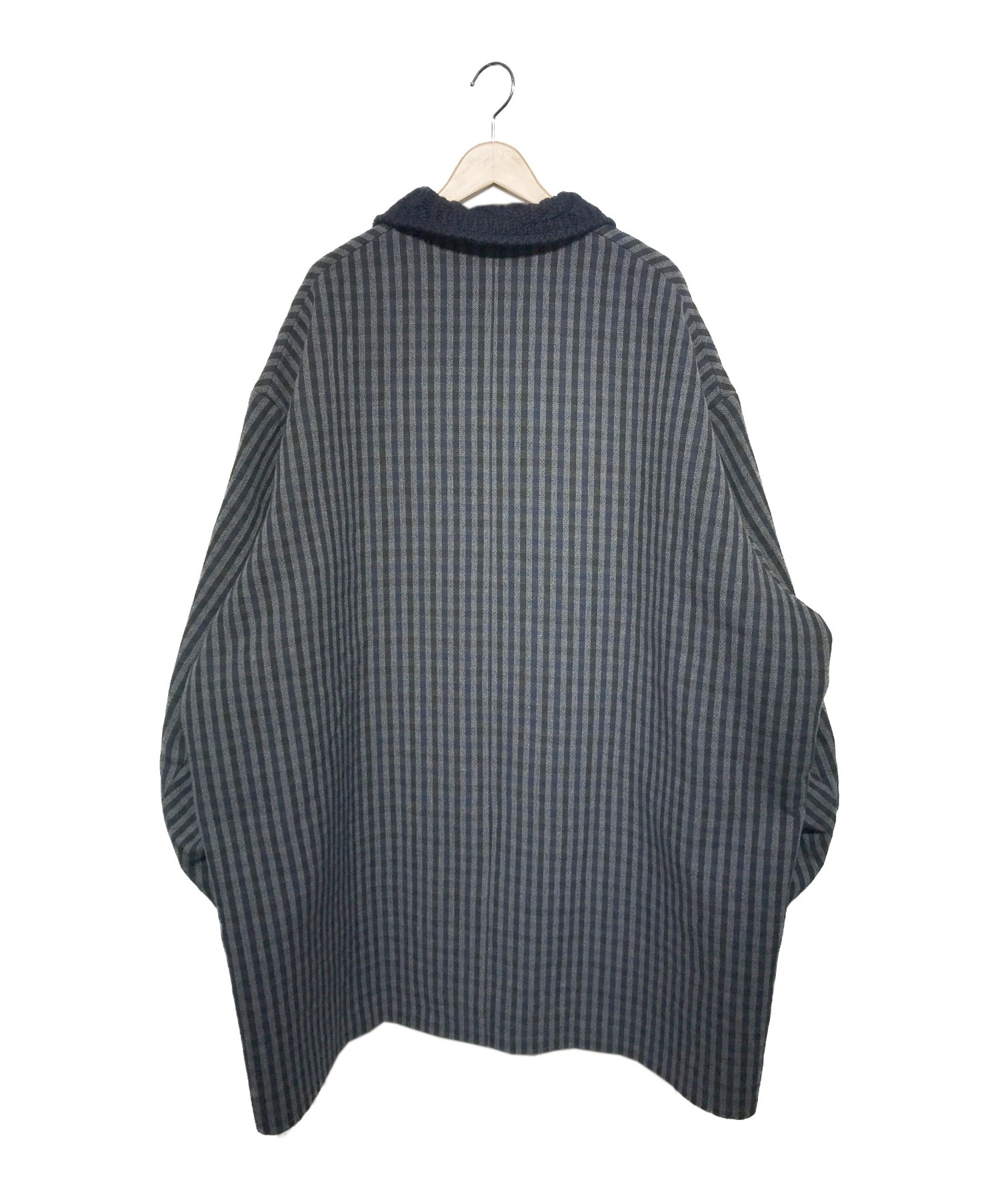 KOLOR (カラー) Knit-docking coat ネイビー サイズ:2 20WCM-C01101