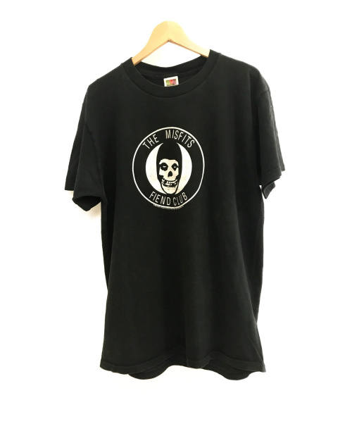 バンドTシャツ（バンドTシャツ）バンドTシャツ (バンドTシャツ) [古着]MISFITS バンドTシャツ ブラック サイズ:L ミスフィッツ　1998年コピーライトの古着・服飾アイテム