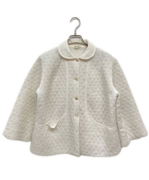 nanette（ナネット）nanette (ナネット) キルティングジャケット ホワイト サイズ:SMALLの古着・服飾アイテム