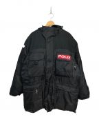 POLO JEANS CO.（ポロジーンズカンパニー）の古着「ダウンジャケット NASA 1992」｜ブラック