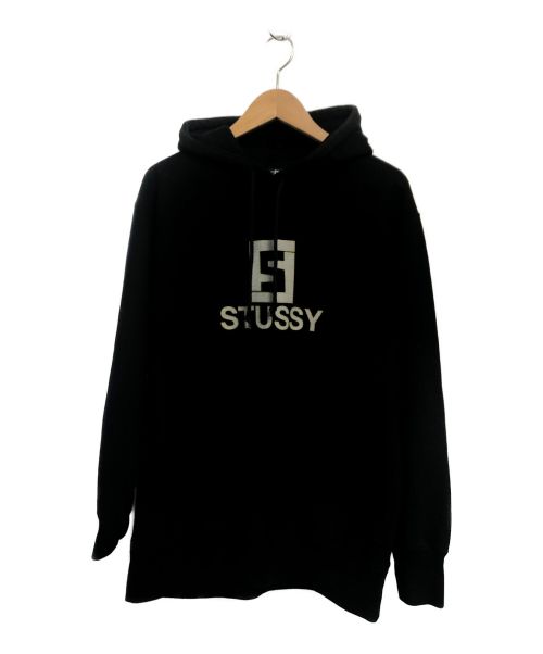 stussy（ステューシー）stussy (ステューシー) パーカー ブラック サイズ:Mの古着・服飾アイテム