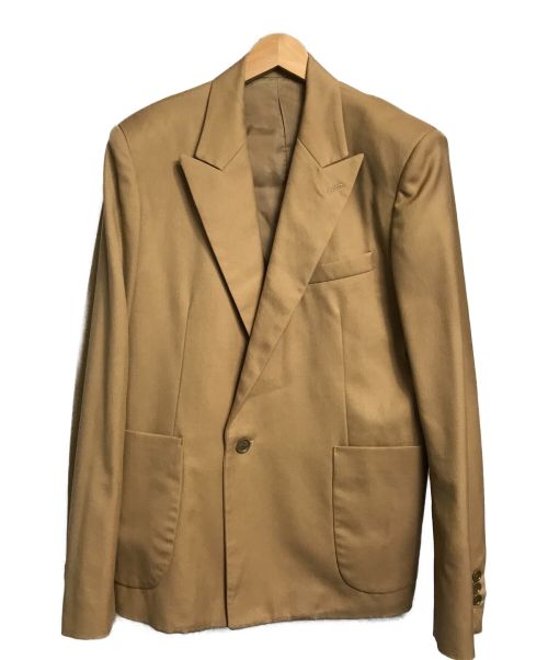 UNUSED（アンユーズド）UNUSED (アンユーズド) Peaked lapel jacket ベージュ サイズ:2の古着・服飾アイテム