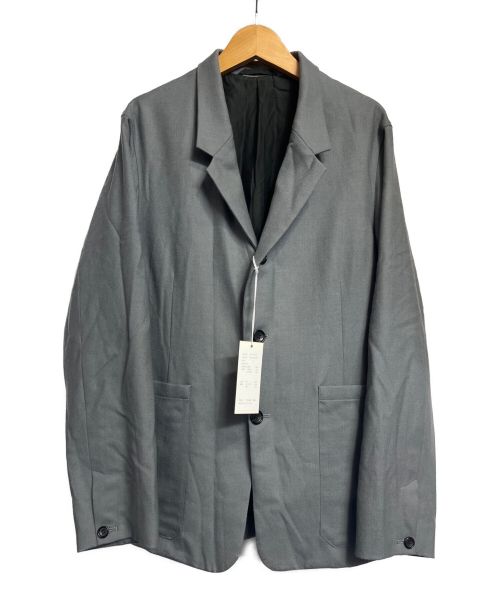 THEE（シー）THEE (シー) 3ボタンボックスジャケット グレー サイズ:1の古着・服飾アイテム