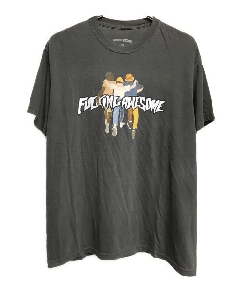 FUCKING AWESOME（ファッキンオーサム）FUCKING AWESOME (ファッキングオーサム) Tシャツ グレー サイズ:Lの古着・服飾アイテム
