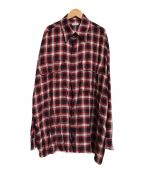 WILLY CHAVARRIAウィリーチャバリア）の古着「Big Willy LS Shirt」｜レッド
