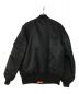 ALPHA (アルファ) MA-1ジャケット ブラック サイズ:M：7800円
