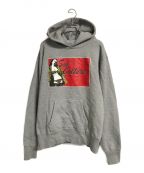 Subculture（）の古着「LEOPARD GIRL HOODIE」｜グレー